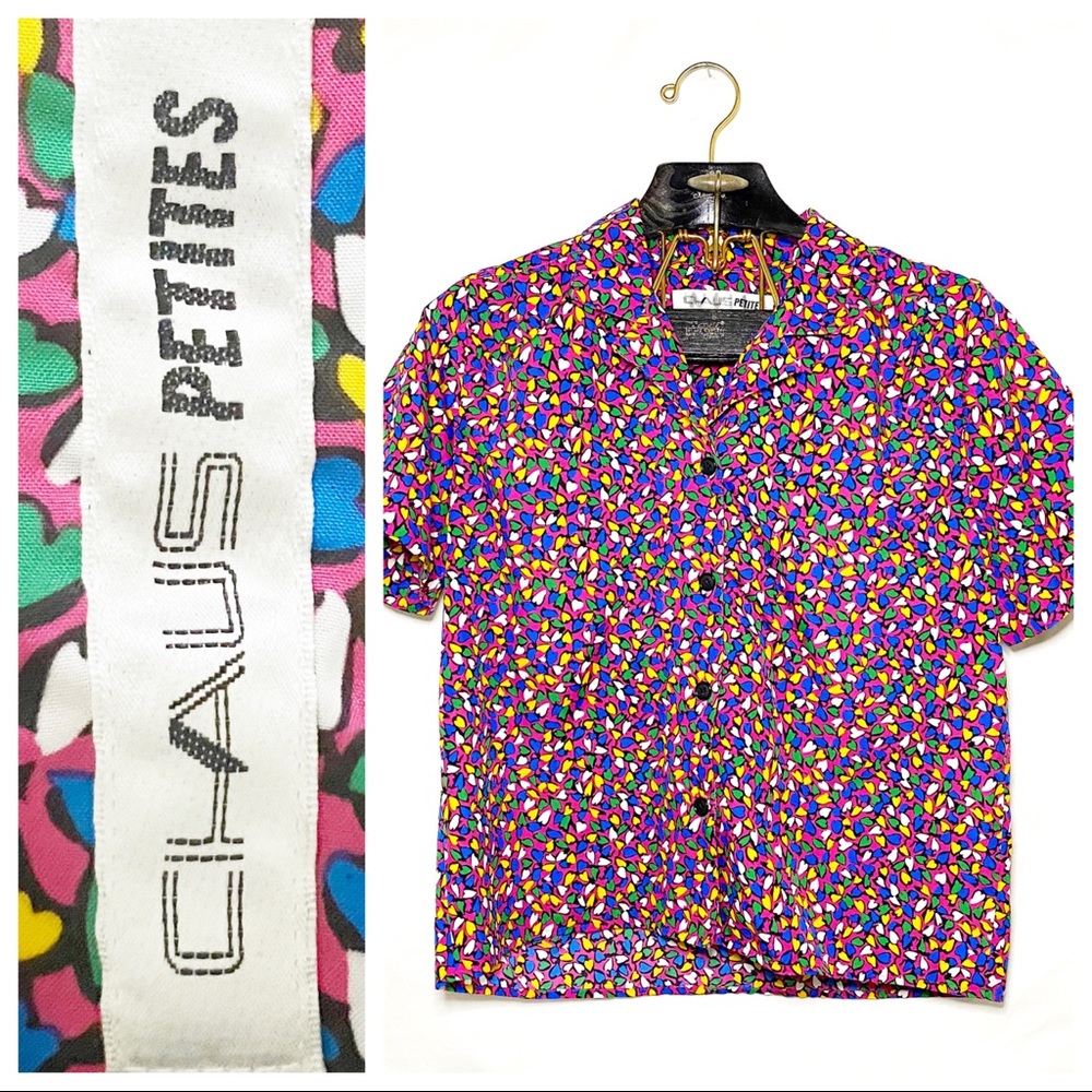Chaus Petite Vintage Pink with Color Hearts 10